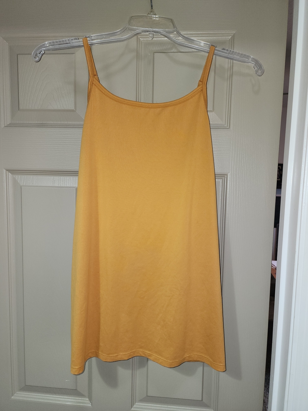 Terra & Sky 0X Mustard Spaghetti Strap Camisole